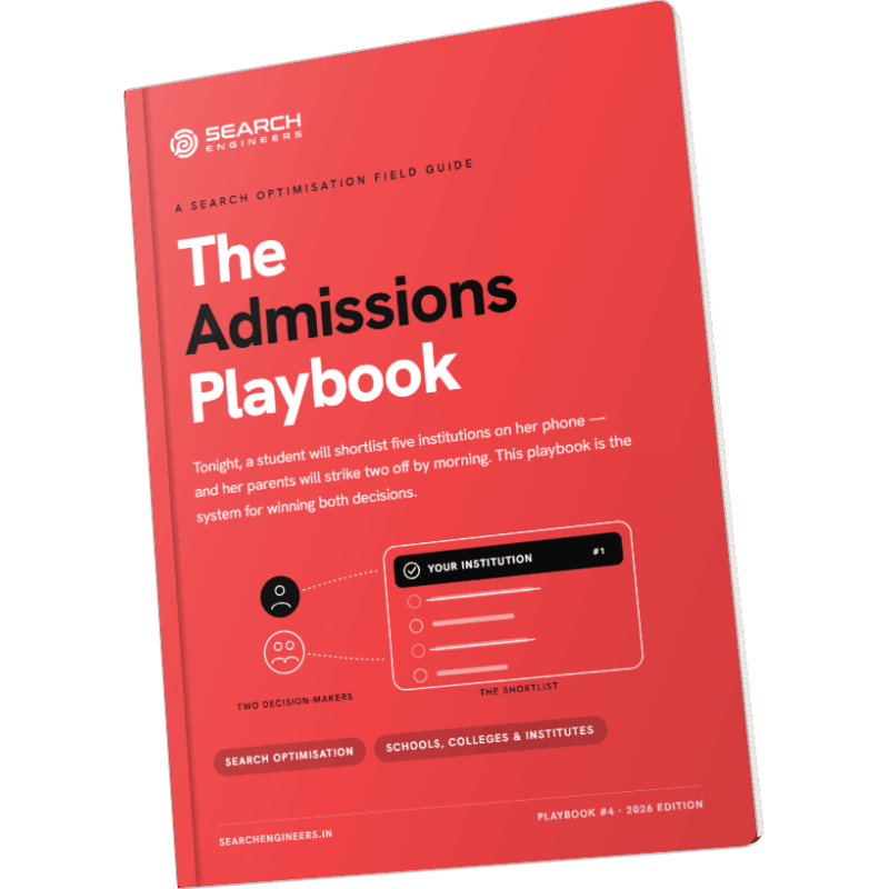The Admissions Playbook: Win the Seat Before the Season Starts
