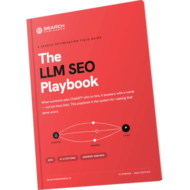 The LLM SEO Playbook: Be the Name Inside the AI Answer